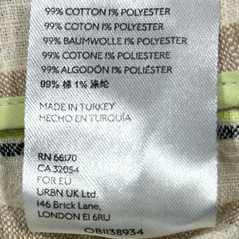 Maeve Boyfriend Blazer XS Multicolor Danielle Striped Oversized Double Breasted - Picture 10 of 11